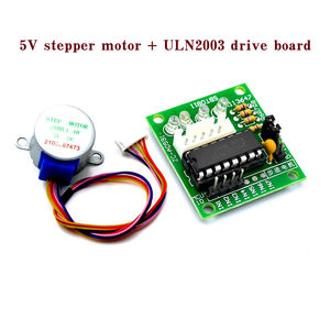 Motor paso a paso de 5V y 4 fases con 5 pulsos lineales, nuevo, con placa de control ULN2003 - Product Image 3
