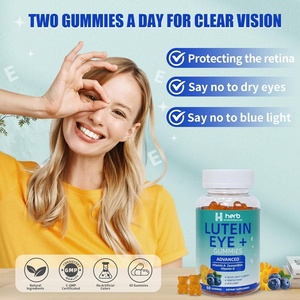 Gummies de lutéine à marque privée ODM/OEM avec supplément de vitamine C pour la santé oculaire – 2 gummies par portion - Product Image 4