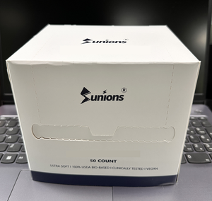 Serviette pour le visage 100% biologique USDA, lingette pour le visage, débarbouillette pour le visage, lingettes démaquillantes sèches - Product Image 6