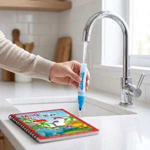 Livre de coloriage à l'eau magique portable pour enfants, bloc de coloriage à l'eau réutilisable sans encre, jouets de voyage pour les enfants de <span class=keywords><strong>3</strong></span> ans et plus - Product Image 1