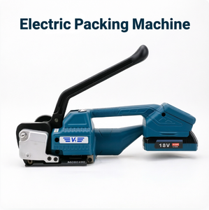 Herramienta de flejado eléctrica V1 de alta calidad, máquina de embalaje a batería de 18 V, reemplazo para flejadoras Orgapack, Fromm y <span class=keywords><strong>Signode</strong></span> - Product Image 1