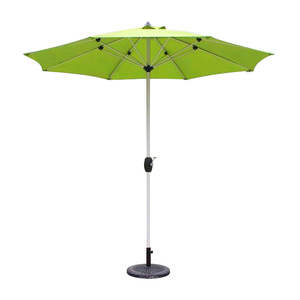 <span class=keywords><strong>Parasol</strong></span> de plage double en aluminium de haute qualité avec couvercle étanche Parapluie droit à commande manuelle en matériau Oxford - Product Image 3