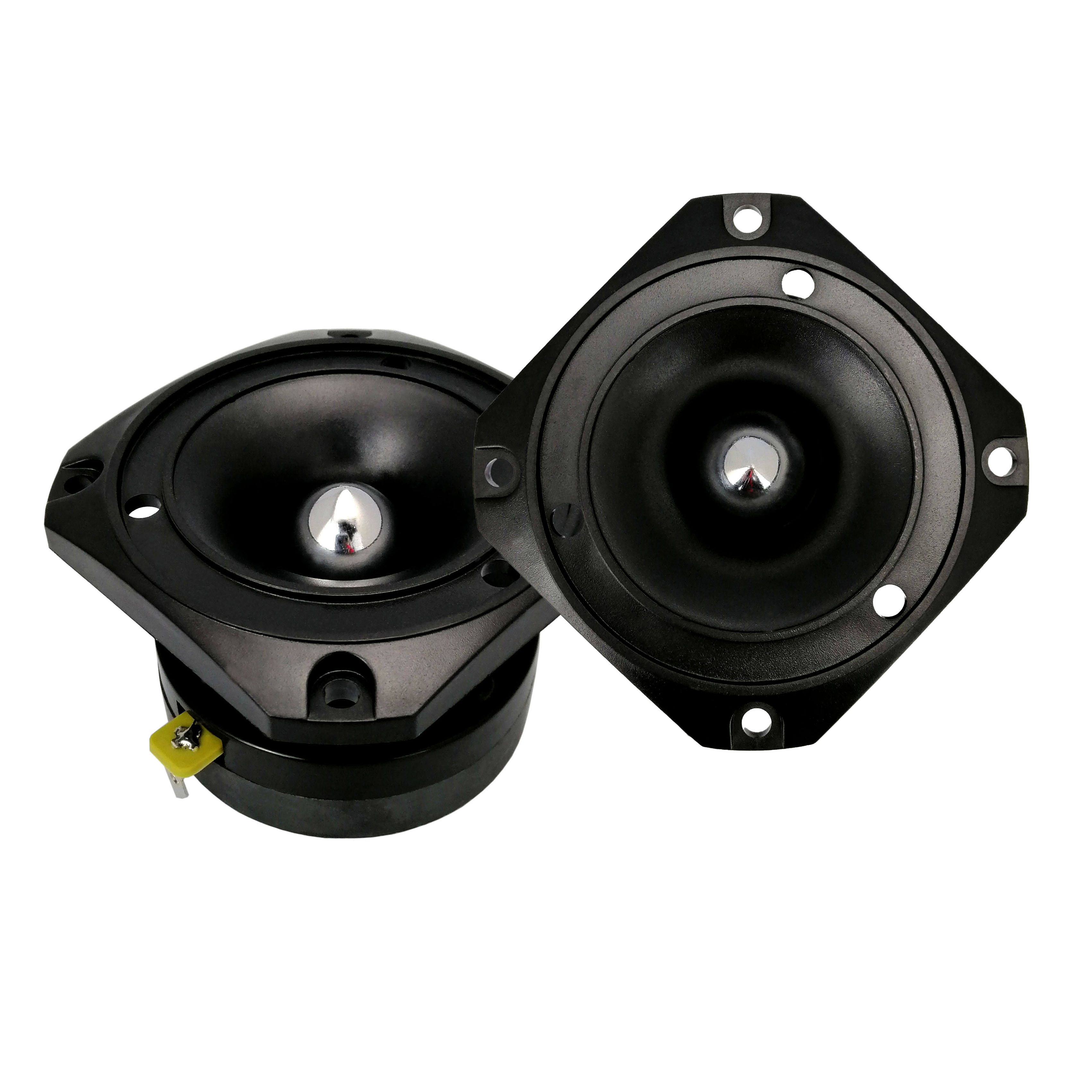 TW-12 ABS Tweeter Car Audio Speaker Horn Driver Impedance 4/8 OHM Plastic  Frame Ferrite Magnet Structure