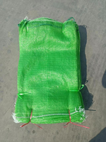 Hesheng 100% virgin PP geweven buisvormige gaaszak met ingebouwde trekkoord voor groente- en fruitverpakkingen 25kg/50kg SWL
