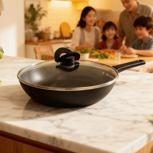 Customizable Aluminum Alloy <strong>Frying</strong> <strong>Pan</strong> Detachable Handle <strong>Portable</strong> Design Dishwasher Safe Outdoor Camping Cooking - Product Image 2