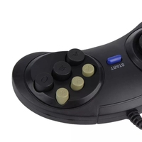 Manette classique filaire USB pour Manette de jeu SEGA grip, Joystick de Mando pour Manette de jeu SEGA Genesis MD2