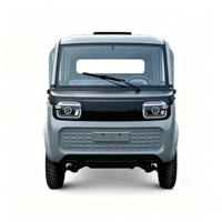 Mini camion électrique pour le marché de gros, véhicule à 4 roues avec cabine climatisée