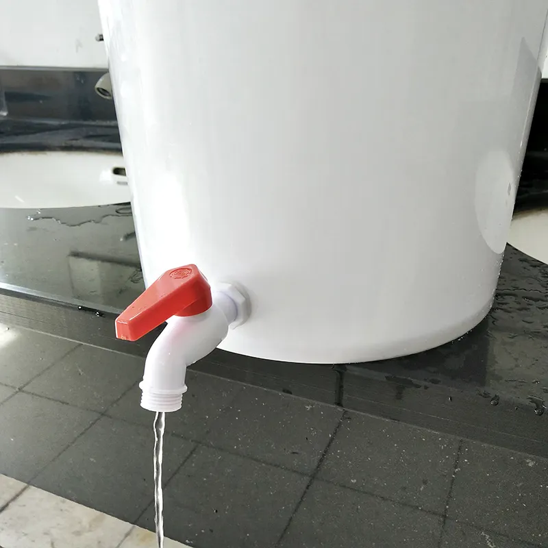 ポータブルキャンプバケット浄水器Puirfier、屋外重力UF浄水器カートリッジは水道管を接続します