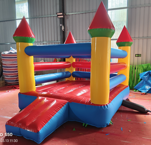 Un Pequeño Castillo Inflable Hecho de Material de PVC, Resistente y Duradero, Que Se Puede Alquilar para Generar Ingresos - Product Image 2