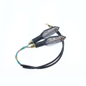 Accessoires de Motocyclette Clignotants à LED à Flux <span class=keywords><strong>Séquentiel</strong></span> Clignotants Feux de Course Ambre - Product Image 2