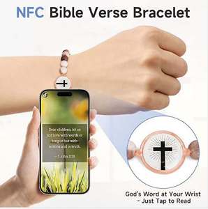 سوار آية الكتاب المقدس RFID NFC الوصول إلى كلمة الله على الفور - Product Image 5