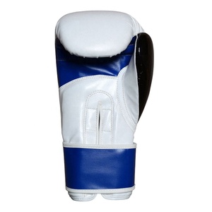 Competencia profesional Muay para guantes de entrenamiento Diseño personalizado PU Cuero Boxeo Punzonado Entrenamiento Guantes de entrenamiento para la venta - Product Image 3