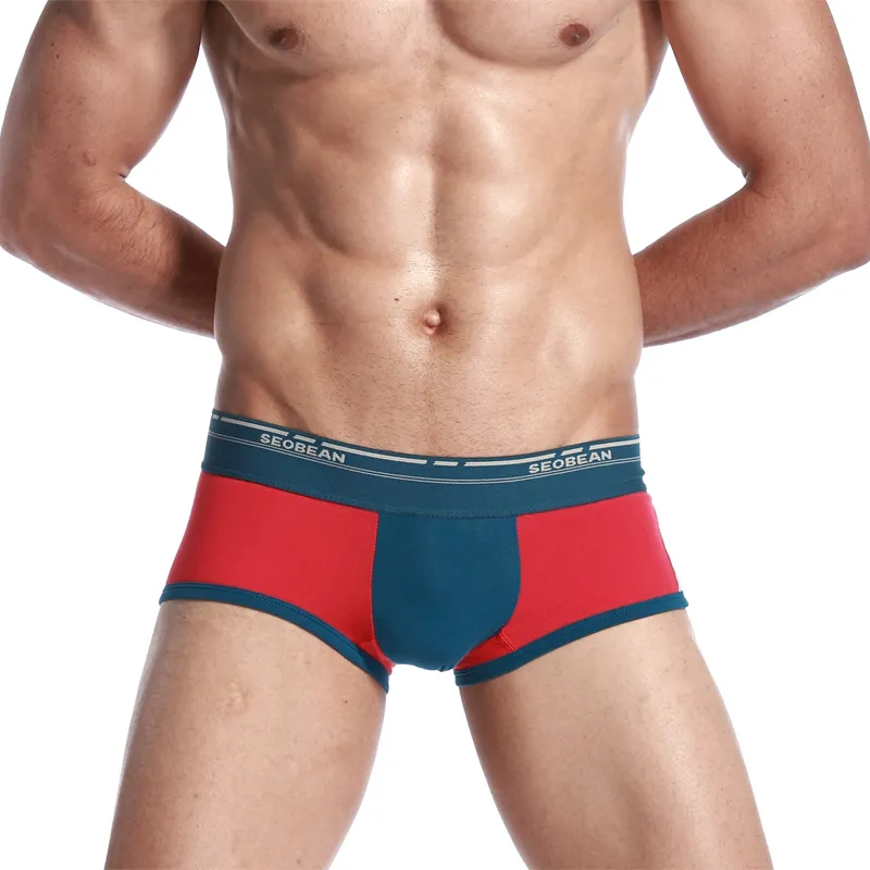 New Sexy Men's cool Underwear Mens Boxer Brief Underpants colorful underwear