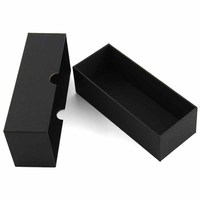 2022 Offre Spéciale Noir Couleur Papier Carton De Luxe Logo Personnalisé Lunettes De Soleil Boîte D'emballage