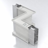 Système de busway électrique en aluminium YG-ELEC CLX, indice de protection IP54-IP66, 250-6300A, refroidissement naturel, intervalle de branchement 500/1000mm