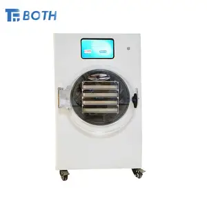 Small Capacity 1kg-20kg Commercial Lyophilizer Vacuum Freeze Dryer For Pet Food Fruit Vegetable Freeze Drying Machines