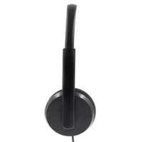 Casque USB avec microphone et microphone, pour ordinateur, système voip et appels de conférence