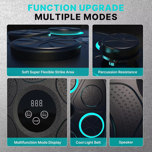 RS Nouveau Design Vente en gros Machine de boxe musicale Cible murale intelligente Équipement d'entraînement Machine de boxe musicale avec gants de boxe - Product Image 6