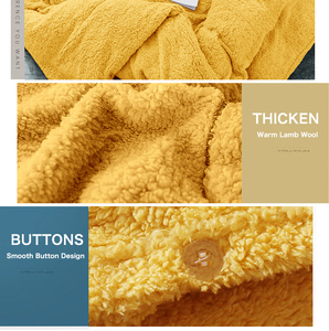 Hot Selling in Cold Winter Super Keep Warm Sherpa <strong>TEDDY</strong> <strong>Fleece</strong> <strong>Duvet</strong> Cover <strong>Set</strong> - Product Image 3