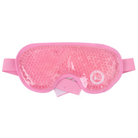 Masque chauffant personnalisé pour les yeux Chaleur-Froid Thérapie Gel Perle Eau Glacée Masque de sommeil Gel Pack de glace Réutilisable Glace Soulagement des maux de tête Masque pour les yeux