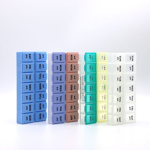 2024 Hot Sales for Promotion Imprint Customized Logo 7 Days Pill Box