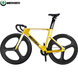 Cadre de vélo de course en carbone 700c à 3 rayons pour piste et triathlon, vélo de route monovitesse MEINIER-TR645 - Product Image 1