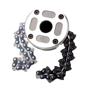 Chain Type Lawn Mower Head 148x115x76mm Red Rotary Blade Electric Gasoline Mower Accessory Garden Tool Part - Product Image 2