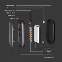 2025 nouveau Design Split Type Portable chauffe-mains USB charge Mini gants chaussettes magnétique chauffe-mains bébés adultes pour l'extérieur