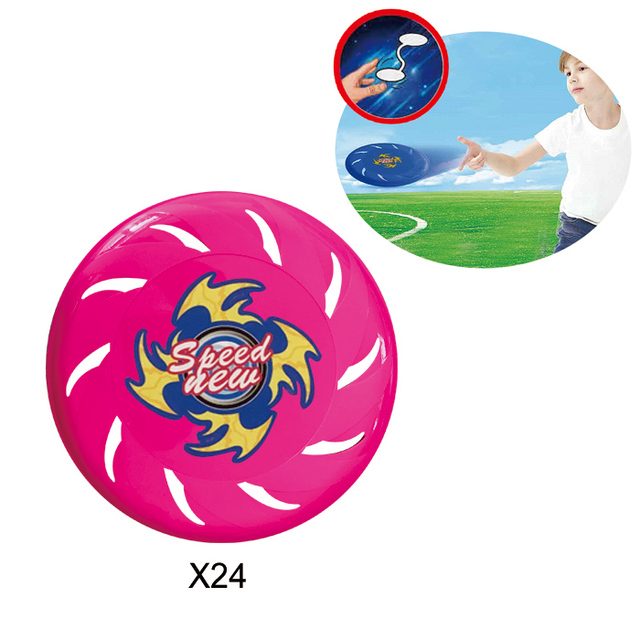 Toys Flying Saucer 22cm Plastic Flying Disk Throwing Disc Outdoor Beach Flying Disc Toy