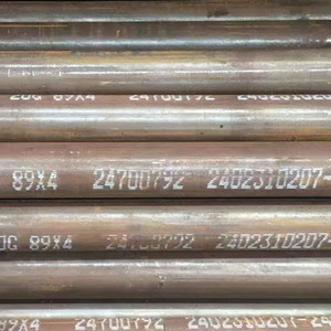 Tubería de Acero sin Costura Grado 20, Pared Gruesa, Laminada en Caliente, Redonda, Servicio de Corte de Tuberías para Fluidos, Estándar GB - Product Image 4