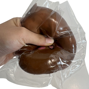 Juguete Antiestrés de TPR Suave con Forma de Popó, Juguete Kawaii para Apretar, Bola Antiestrés Mochi - Product Image 4