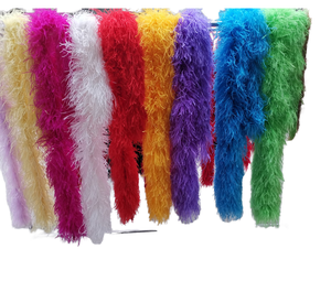 Plumes d'autruche colorées teintées sur mesure en gros pour artisanat, idéales pour fêtes, mariages, décoration intérieure – Promotion à prix abordable - Product Image 6