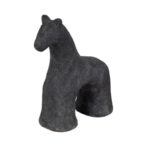 Statuetta in Ceramica Testurizzata a Forma di Cavallo per Arredamento Casa, Scultura Fantasiosa per Bagno, Ufficio, Soggiorno, Pezzo d'Accento - Product Image 2