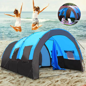 Carpa de <span class=keywords><strong>Camping</strong></span> Portátil para Exteriores, Protección Solar, Carpa Grande de Moda Semicircular, Toldo Impermeable - Product Image 5