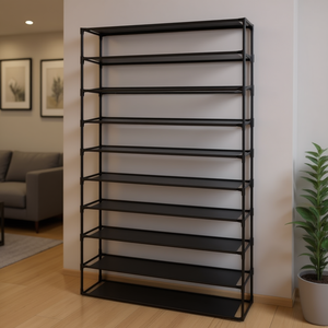 Étagère murale flottante moderne en métal, à un seul niveau, pour photos, rangement décoratif pour la maison - Product Image 2