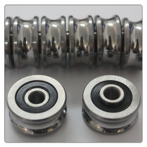 SG6 kích thước 6x22x11mm cho hxhv U rãnh ròng rọc theo dõi hướng dẫn Chrome thép rãnh sâu bóng mang cho nhà hàng ngành công nghiệp C3 - Product Image 6