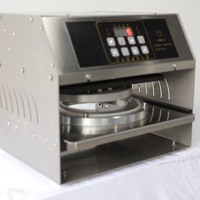 Machine à sceller à chaud Shuchen pour bols en aluminium doré, boîtes en papier d'aluminium pour soupes anti-fuite et boîtes à lunch à emporter incluses