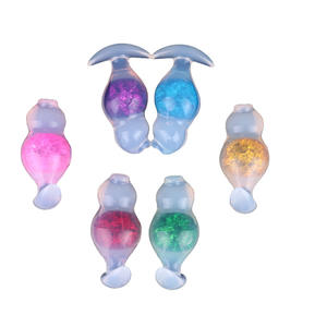 CF -P9139ドルフィンアンカーベースシリコン振動アナルプラグ6色オプションSmベストセックスおもちゃ3スピード + 7周波数ダブル - Product Image 1