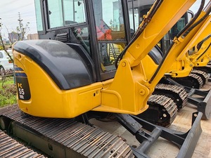 Excavatrice Komatsu d'occasion industrielle de 5 tonnes, mini-excavatrice PC55 à vendre, matériel provenant du Japon - Product Image 2