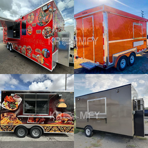 Remolques de concesión de camiones de comida móviles de alta calidad de China, camión de pizza totalmente equipado, remolque de comida rápida para perros calientes para barbacoa con aperitivos - Product Image 5