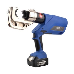 Herramienta de crimpado electrohidráulica Junxia, modelo Ez-400, con batería de iones de litio de 18V, cortador de terminales de cable. - Product Image 1
