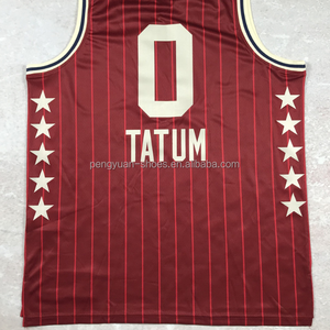 Camiseta de Baloncesto <span class=keywords><strong>Kevin</strong></span> <span class=keywords><strong>Durant</strong></span> 2024 All Star Roja de la Mejor Calidad, Lista para Enviar - Product Image 3