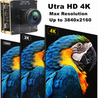 Module de caméra à double sortie USB 3.0 grand angle 180 degrés H.264 MJPEG 4K 60FPS YUY2 1080p 60fps pour la surveillance