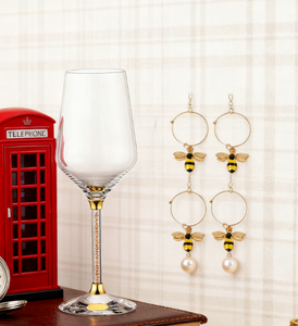 Cadeau humoristique haut diamant doré gobelet à <span class=keywords><strong>vin</strong></span> Unique couleur rouge blanc Vintage sans tige gravure colorée pour amis famille - Product Image 5