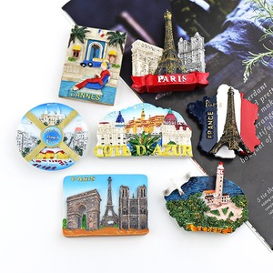 Aimant de réfrigérateur personnalisé avec des monuments français, Tour Eiffel de <span class=keywords><strong>Paris</strong></span>, Provence, lavande, souvenir romantique, cadeau de voyage, vente en gros - Product Image 3