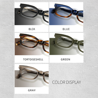 Nouvelles lunettes unisexes Saint Van Gogh, monture en acétate, style tendance, motif uni