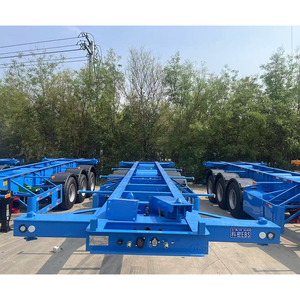 Nouvelle semi-remorque à plateau plat de 1 à 2 tonnes, longueur 12,5 m, et remorques utilitaires 4 essieux, Shandong, à vendre - Product Image 3