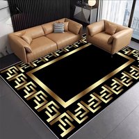 Contemporary Modern High Quality Abstract Pattern Rug Carpet Luxury Hotel Room Center Mat Small Carpet for Living Machine Made