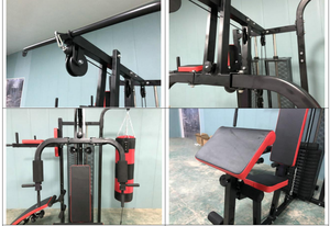 Máquina multiestación para <span class=keywords><strong>gimnasio</strong></span> en casa, Popular, con placas <span class=keywords><strong>de</strong></span> peso <span class=keywords><strong>de</strong></span> 150 libras - Product Image 4