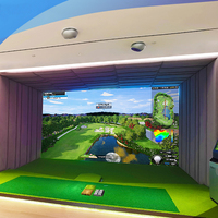 Moniteur de lancement de Golf d'intérieur simulateur de Golf moniteur de lancement de Golf
